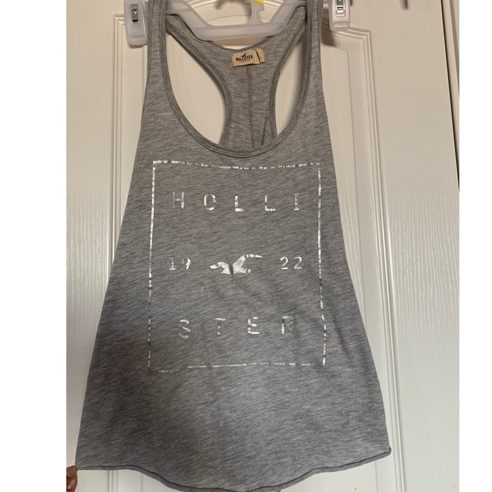 Grey Hollister tank top